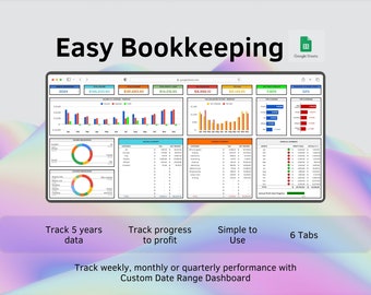 Small Business Bookkeeping Template: Income and Expense Tracker (Google Sheets)