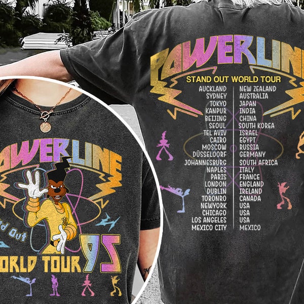 Stand Out Tee, Powerline 95 Shirt, Trip T-shirt