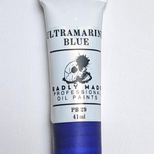 Handgemachte, professionelle Ultramarine Blue Ölfarbe, 41 ml Tube