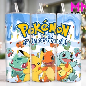 Cartoon Characters 20 oz Skinny Tumbler Png, Cartoon 20oz Tumbler Png, Movies Characters  Straight and Taper Tumbler Wrap