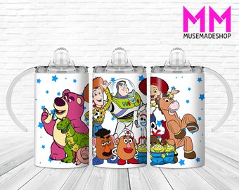 Cartoon Schnabeltasse Png, Zeichentrickfiguren Schnabeltasse Wrap, Filme Charaktere 12 Unze Schnabeltasse Wrap, Kinder Schnabeltasse Wrap Sublimation Designs