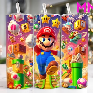 Cartoon 20 oz magere beker png, stripfiguren 20 oz beker png, spelpersonages rechte en taps toelopende beker omslag