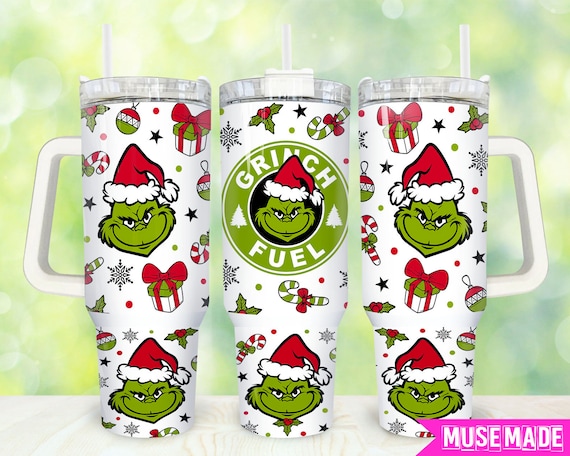 Christmas Fuel 40oz Tumbler Png, Merry Christmas Tumbler 40oz Png,  Christmas 40oz Tumbler Wrap, Holiday 40oz Quencher Tumbler