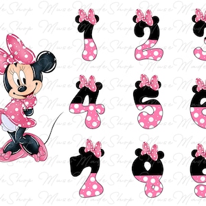 Personalized Cartoon Birthday Kid Png, Birthday Png, Birthday Girl Png, Happy Birthday Png, Birthday Mouse Png, Custom Birthday Png