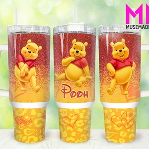 Cartoon Characters 40oz Tumbler Png, Cartoon Bear Tumbler 40oz Png, Cartoon 40oz Tumbler Wrap, Movies Characters 40oz Quencher Tumbler