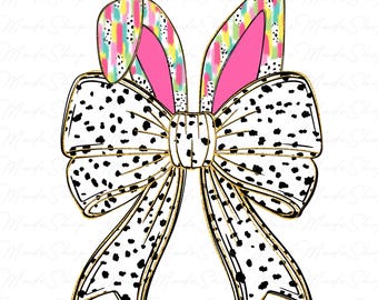 Happy Easter Png, Brushstroke Easter Png, Retro Easter Png, Easter Bunny Coquette Png, Easter Vibes Png, Easter Bunny Png, Bunny Bow Png
