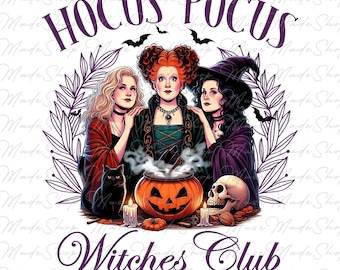 Club Des Sorcières Png, Png De Sorcières, Café D'halloween Png, Halloween Png, Png D'Halloween Rétro, Saison Fantasmagorique Png, Png Halloween Tendance, Png De Sorcière