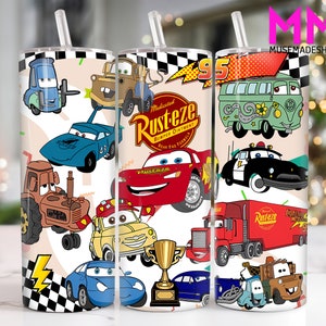 Cartoon 20 oz Skinny Tumbler Png, Cartoon Characters 20oz Tumbler Png, Movies Characters Straight and Taper Tumbler Wrap, 20oz Tumbler Wrap
