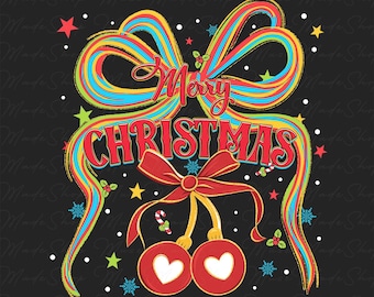 クリスマス コケット ボウ PNG、コケット クリスマス PNG、クリスマス チェリー PNG、メリー クリスマス PNG、ブラシストローク クリスマス PNG、クリスマス ボウ PNG