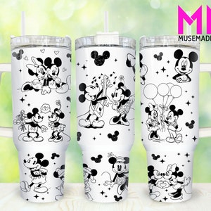 Cartoon Characters 40oz Tumbler Png, Cartoon Tumbler 40oz Png, Movies Characters 40oz Tumbler Wrap,Mouse 40oz Quencher Tumbler