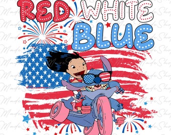 Retro Red White Blue 4th of July Png, America 1776 Png, 4th of July Png, Usa Png, American Flag Png,Fourth of July Png, Independence Day Png