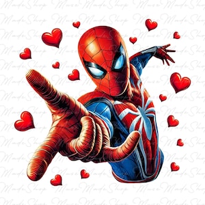 Valentine's day Superhero Png, Superhero Valentines Png, Valentine Carton png, Happy Valentine's Day Png, Valentines Day Png, Valentine Png