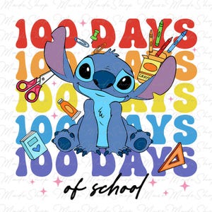 Happy 100 Days Of School Png, Cartoon School Png, 100 Days Bruh Png, 100 Days Of School Cartoon Png, Teacher Appreciation, Teacher Life Png