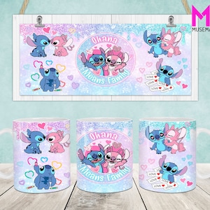 Cartoon Characters Mug Wrap, Cartoon 11oz & 15oz Mug Template, 11oz Mug Png, 15oz Mug Png, Coffee Mugs Png, Mug Press Sublimation Wrap