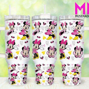 Cartoon Characters 40oz Tumbler Png, Cartoon Tumbler 40oz Png, Movies Characters 40oz Tumbler Wrap,Mouse 40oz Quencher Tumbler