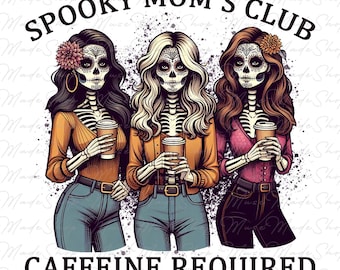 Spooky Mama Halloween png, Spooky Mom png, Halloween Mama png, Spooky Mom's Club png, Halloween png, Griezelig seizoen png, Halloween Mom png
