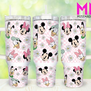 Cartoon Characters 40oz Tumbler Png, Cartoon Tumbler 40oz Png, Movies Characters 40oz Tumbler Wrap,Mouse 40oz Quencher Tumbler
