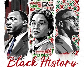 Black History People Png, Black History Month Png, African American Png, Juneteenth Png, Black Love Joy Pride Png, Melanin Png, Black Girl