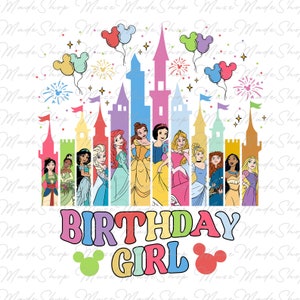 Princesa de cumpleaños de castillo PNG, Niño de cumpleaños de dibujos animados PNG, Cumpleaños PNG, Feliz cumpleaños PNG, Princesa de cumpleaños PNG, Niña de cumpleaños PNG