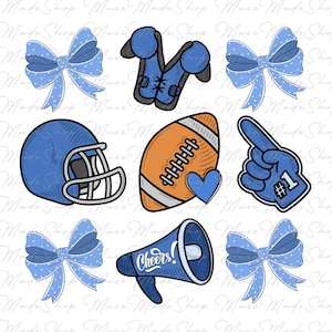 Coquette Football png, Football Bow png, Football mom png, Football png, Game Day Png, Football Season Png, Fall Football Png, Sports png