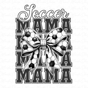 Soccer Game Day Png, Soccer Png, Coquette Soccer Png, Soccer Mama Png, Soccer Mom Png, Soccer Mama Coquette Bow Png, Happy Mother&#39;s Day Png