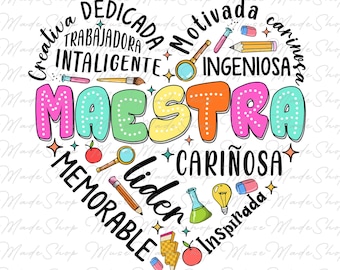 Retro Maestra Png, Erster Schultag Png, Spanische Lehrerin Png, Zurück zu Schule Png, Lehreranerkennung, Lehrerleben Png, Lehrer Png