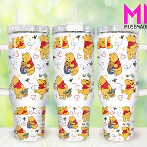 Cartoon Characters 40oz Tumbler Png, Cartoon Bear Tumbler 40oz Png, Cartoon 40oz Tumbler Wrap, Movies Characters 40oz Quencher Tumbler