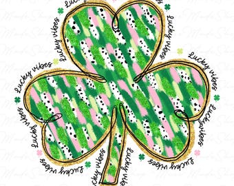 St.Patrick's Day Coquette Bow Png, Brushstroke Lucky png, Clover Png, St.Patrick's Day Png, Saint Patricks Day, Irishs Day Png, Shamrock Png