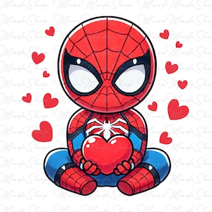 Valentine's day Superhero Png, Superhero Valentines Png, Valentine Carton png, Happy Valentine's Day Png, Valentines Day Png, Valentine Png