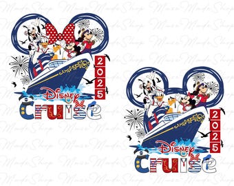 Cruise Vacation Png, Cruise Family Png, Family Vacation Png, Mouse And Friends Png, Family Trip 2024 Png, Family Trip Png, Magic Kingdom Png