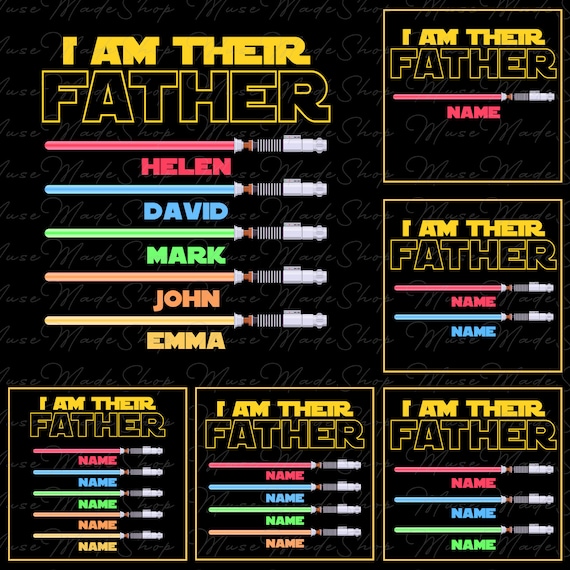 Custom I am Their Father Png, Super Dad Png, Dad Png, Father's Day Png, Father Png, Custom Dad Png, Gift for Dad Png, Fathers Day Gift Png