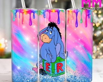 Cartoon 20 oz Skinny Tumbler Png, Cartoon Characters 20oz Tumbler Png, Movies Characters Straight and Taper Tumbler Wrap