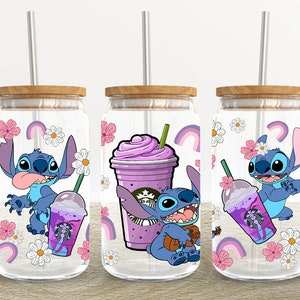 Cartoon Characters 16oz Glass Can Wrap, Cartoon 16 oz Glass Can Png, 16 oz Libbey Glass Can Wrap, 16 oz Tumbler Wrap Png, Sublimation Design