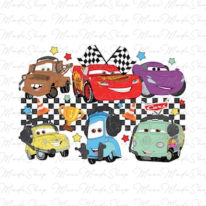 Cartoon Cars Png, Retro glückliches Auto Png, Familienurlaub Png, magisches Königreich Png, Familie Vacay 2024 Png, Familienreise Png, Vacay Modus Png