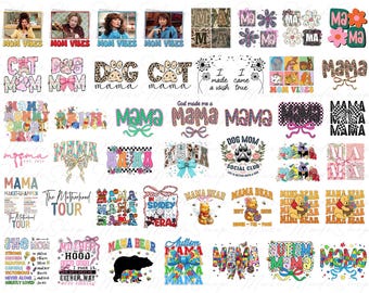 Bundle 70+ Mama Png, Mama Coquette Bow Png, Retro Mama png, Floral Mom Png, Mom Life Png, Mothers Day Png, Mothers Day Gift, Mama Floral Png