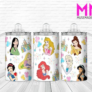 Cartoon Sippy Cup Png, Cartoon Characters Sippy Cup Wrap, Movies Characters 12oz Sippy Cup Wrap, Kids Sippy Cup Wrap Png Sublimation Designs