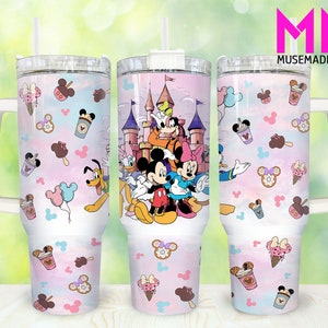 Cartoon Characters 40oz Tumbler Png, Cartoon Tumbler 40oz Png, Movies Characters 40oz Tumbler Wrap,Mouse 40oz Quencher Tumbler