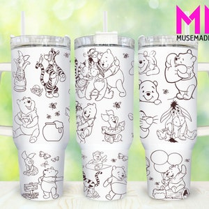 Cartoon Characters 40oz Tumbler Png, Cartoon Coffee Tumbler 40oz Png, Cartoon 40oz Tumbler Wrap, Movies Characters 40oz Quencher Tumbler