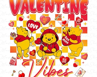 Happy Valentine's Day Png, Valentines Day Sublimation Png, Valentine Cartoon Png, Valentines Day Png, Valentines Coquette Bow Png