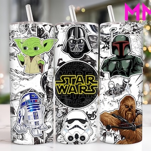 Cartoon 20 oz Skinny Tumbler Png, Cartoon Characters 20oz Tumbler Png, Movies Characters Straight and Taper Tumbler Wrap, 20oz Tumbler Wrap