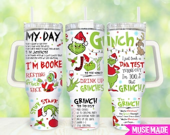 Christmas Cartoon 40oz Tumbler Png, Merry Christmas Tumbler 40oz Png, Christmas 40oz Tumbler Wrap, Holiday 40oz Quencher Tumbler