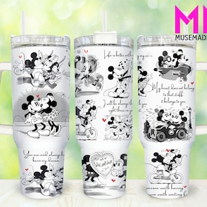 Cartoon Characters 40oz Tumbler Png, Cartoon Tumbler 40oz Png, Movies Characters 40oz Tumbler Wrap,Mouse 40oz Quencher Tumbler