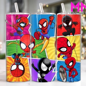 Superhero 20 oz Skinny Tumbler Png, Movies Characters 20oz Tumbler Png, Heroes Straight and Taper Tumbler Wrap, Cartoon Characters Tumbler