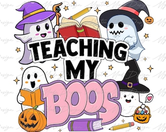Halloween Lehrer Png, Halloween Lehrer Geist Png, Gruseliger Lehrer Png, Lehrer Unterrichten Meine Boos Png, Bleistift Boo Png, Halloween Png