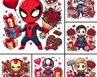 Valentinstag Superhero Png, Superheld Valentines Png, Valentinstag Karton Png, glücklicher Valentinstag Png, Valentinstag Png, Valentinstag Png