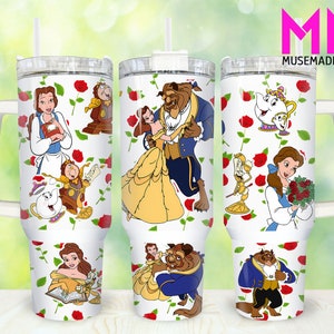 Cartoon Characters 40oz Tumbler Png, Princess Tumbler 40oz Png, Movies Characters 40oz Tumbler Wrap, Cartoon 40oz Quencher Tumbler Wrap