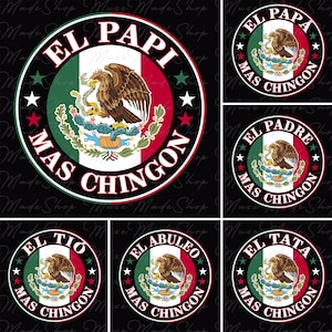 El Papa Mas Chingon Png, Dia Del Padre Png, Papá Png, Dad Png, Father's Day Png, Father Png, Spanish Dad Png, Gift for Dad Png, Dad Png