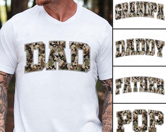 Bundle Camo Dad Png, Hunting Dad Png, Deer Dad Png, Best Buckin Dad Ever Png, Father's Day Png, Gift for Dad Png, Fathers Day Gift Png
