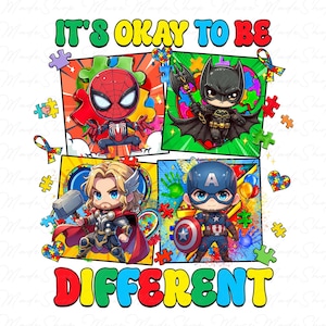 Autism Superhero Png, Autism Cartoon Png, Autism Awareness Png, Autism Ribbon Png, Autism Month Png, Autism Puzzle Png, Autism Kid Png