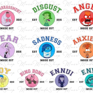 Friends Cartoon Emotions Png, It’s Okay to Feel All the Feels Png, Mental Health Matter Png, Cartoon Png, Cartoon Characters Png, Anger, Joy